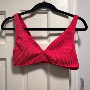 L.A. Hearts NWT pink bikini top size M